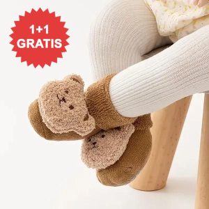 2x Neslystančios kūdikių kojinės | TEDDYFEET