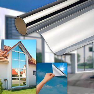 Lipni veidrodinė plėvelė (45 x 200 cm) | FOILBLISS