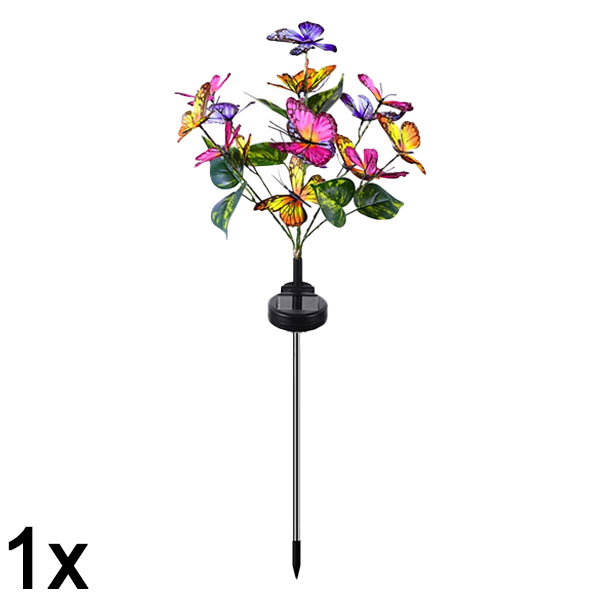 1x Drugelio formos saulės žibintai laukui | FLUTIX